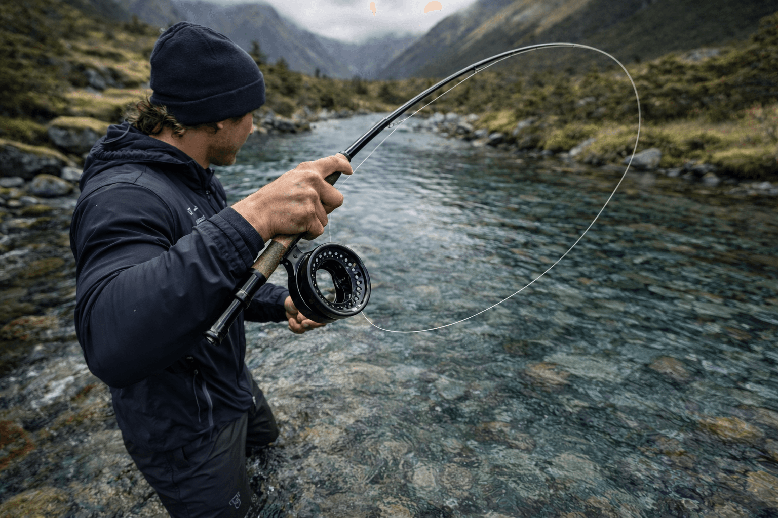 Fishing experience background